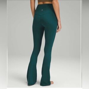 LULULEMON Align Mini Flare Pant Tights Storm Teal NEW